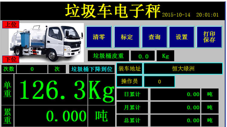 壓縮式垃圾車動態稱重系統的研發